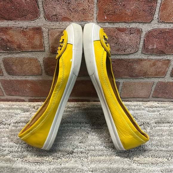 Yellow Slip-On Women's Shoes - Picture 7 of 11